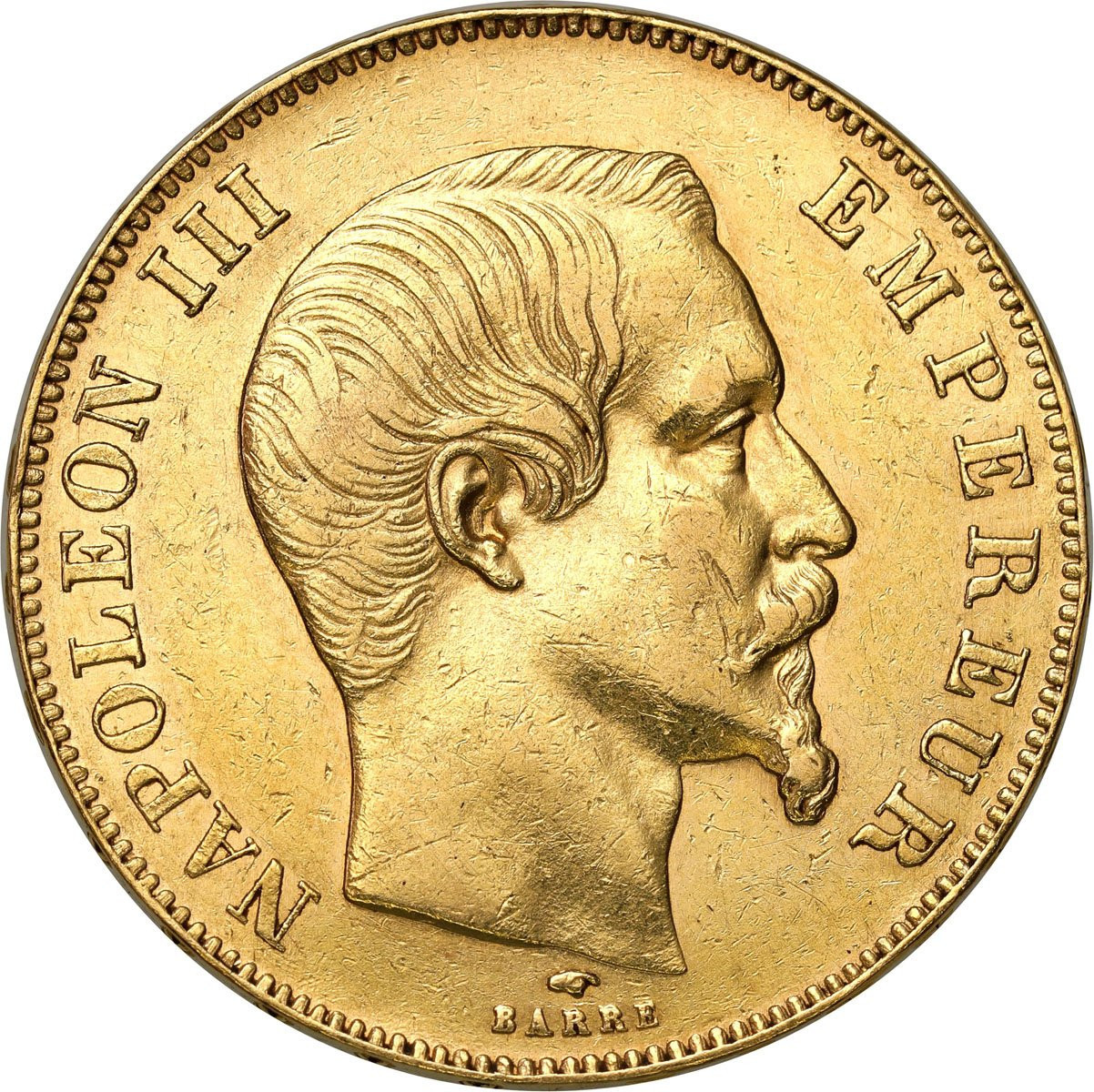 Francja. Napoleon III 50 franków 1859 A